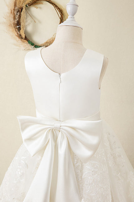Robe Midi Satinée Fleurie - gallery 3