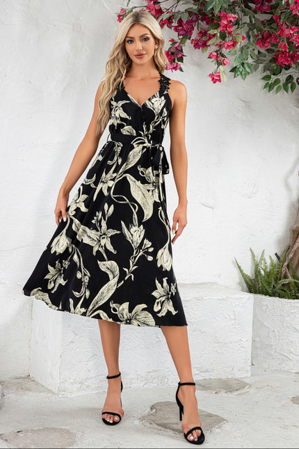 Robe Midi Chic En Polyester - gallery 1