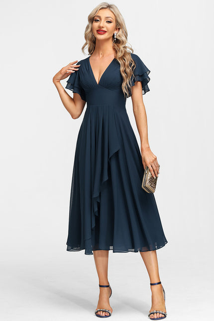 Robe Midi Ombre De Valse
