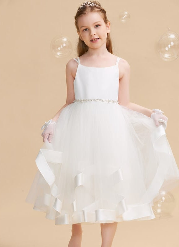 Robe Midi Satinée Éclatante - gallery 4