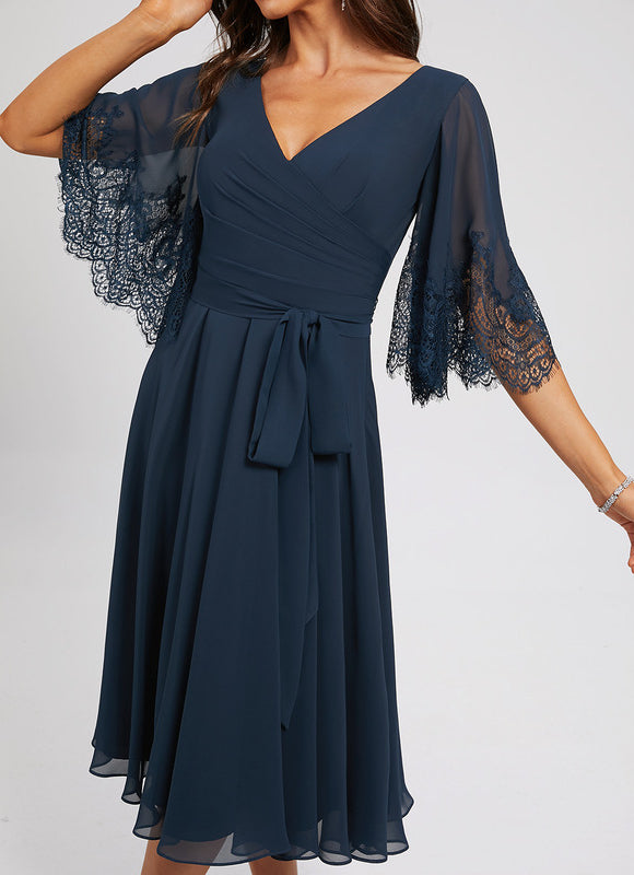 Robe Midi Longue Évasée - gallery 5
