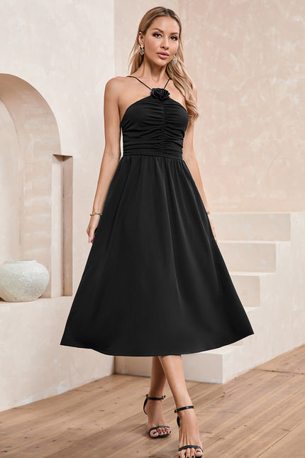 Robe Midi Bretelles Bershka - gallery 1
