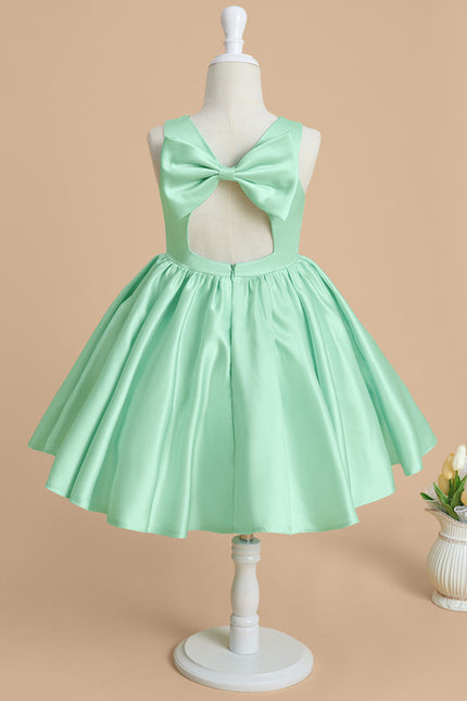 Robe Midi Satin Menthe