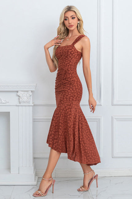 Robe Midi Sirène Terracotta - gallery 6