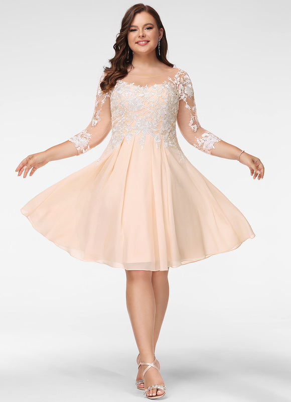 Robe Midi Dentelle Aubergine - gallery 7