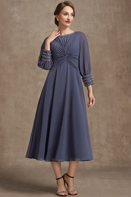 Robe Midi Célébration Éthérée - gallery 2