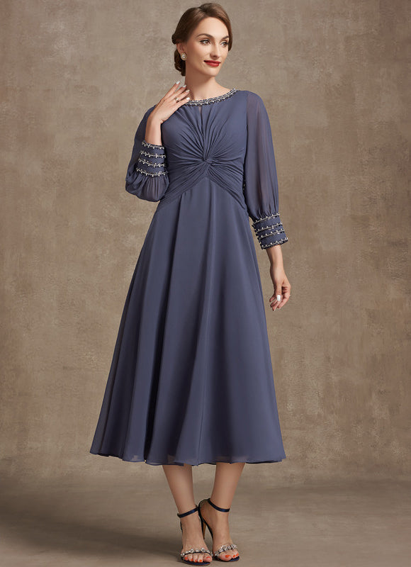 Robe Midi Célébration Éthérée - gallery 2
