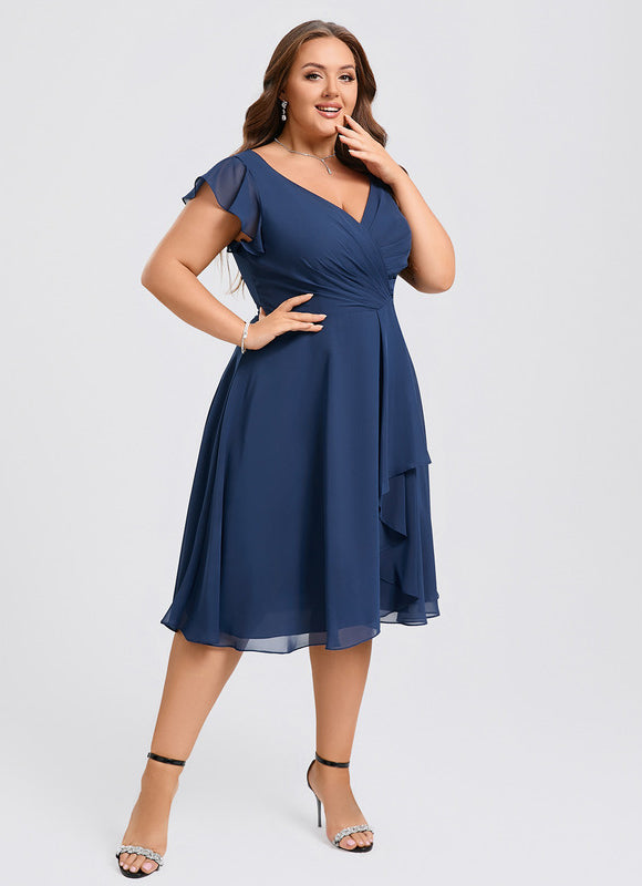 Robe Midi Trapèze Élégante - gallery 8