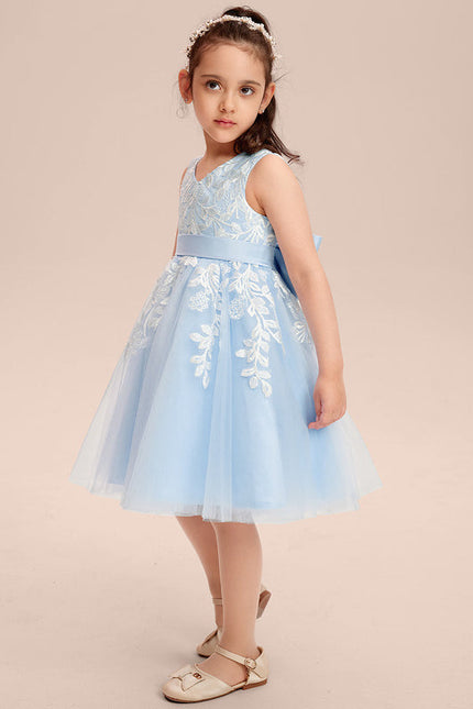 Robe Midi Tulle Bleu Pastel - gallery 8