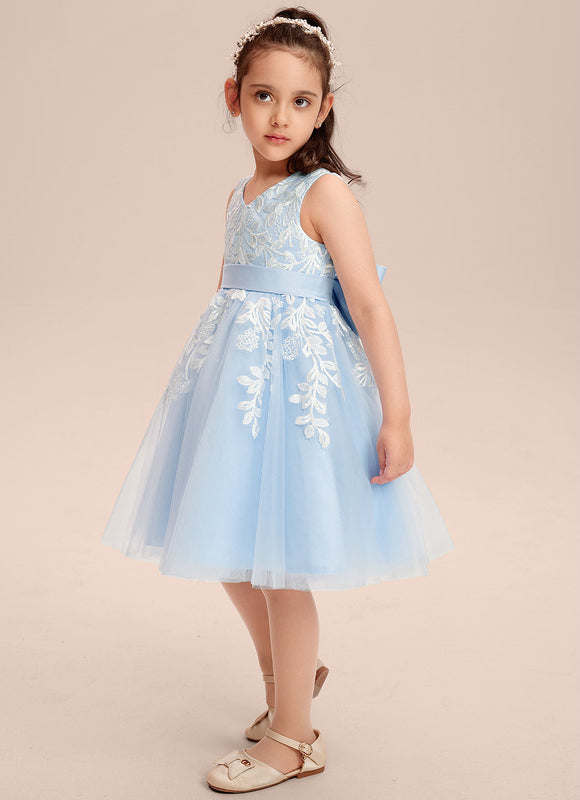 Robe Midi Tulle Bleu Pastel - gallery 8