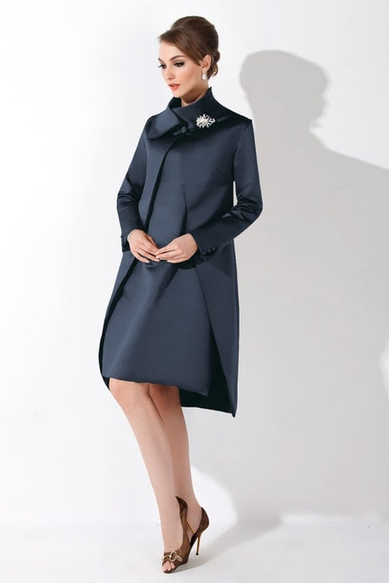 Robe Midi Satin Ombre - gallery 3