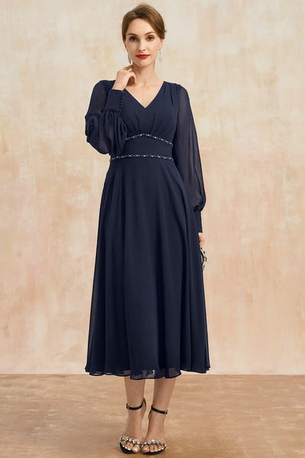 Robe Midi Mère Élégante - gallery 4