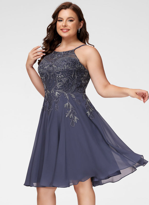 Robe Midi Nuit Marine - gallery 6