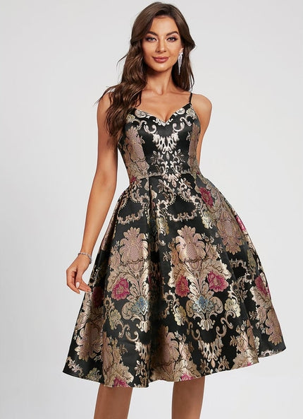 Robe Midi Éclat Satiné