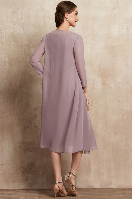 Robe Midi Élégance Précieuse - gallery 7