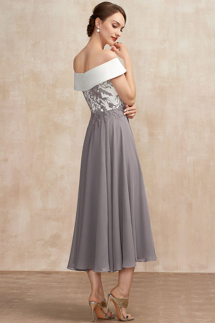 Robe Midi Aube Satinée - gallery 2