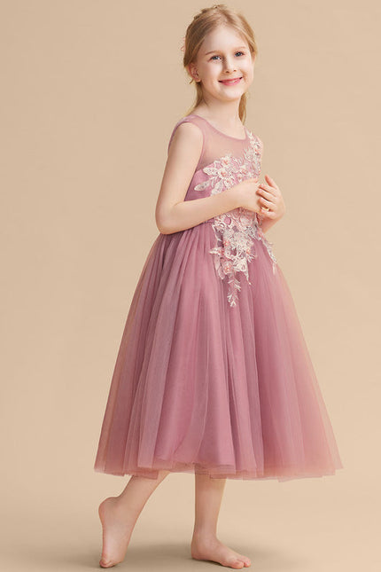 Robe Midi Fille Florale - gallery 6