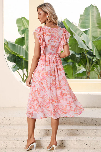 Robe Midi Florale Légère - gallery 3