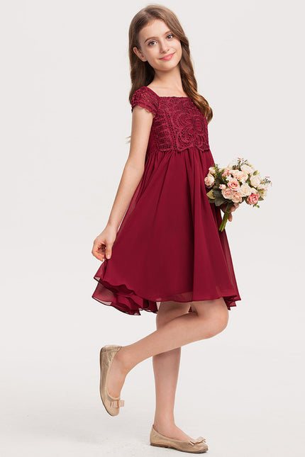 Robe Midi Cerise Aérée - gallery 3