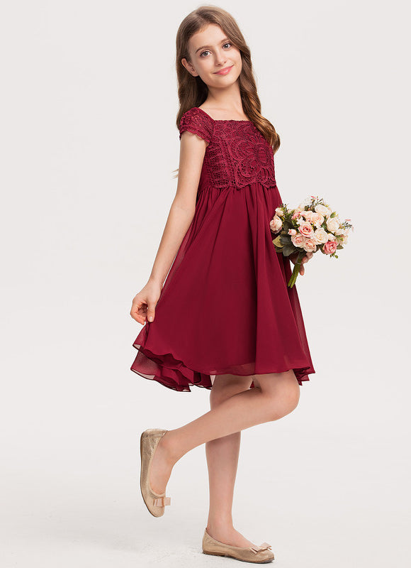 Robe Midi Cerise Aérée - gallery 3