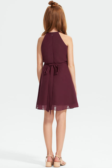 Robe Midi Mousseline Verte - gallery 1