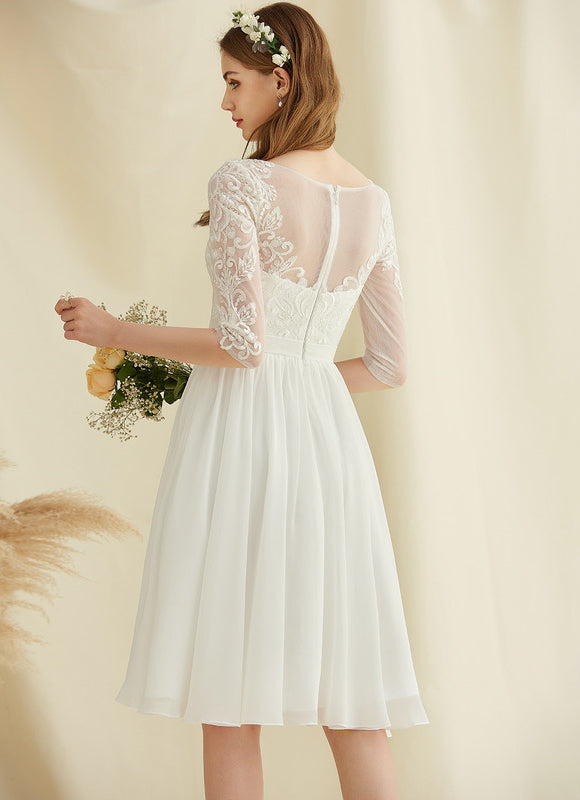 Robe Midi Mousseline Flottante - gallery 3