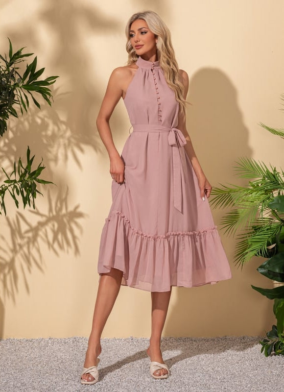 Robe Chasuble Midi - gallery 2