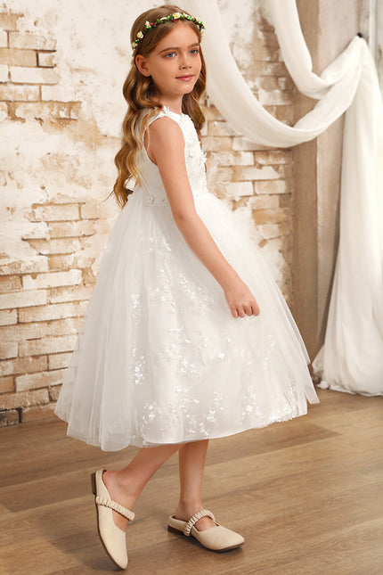 Robe Midi Nuptiale Enfant - gallery 8