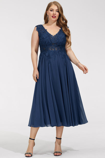 Robe Midi Élégance Nocturne - gallery 8