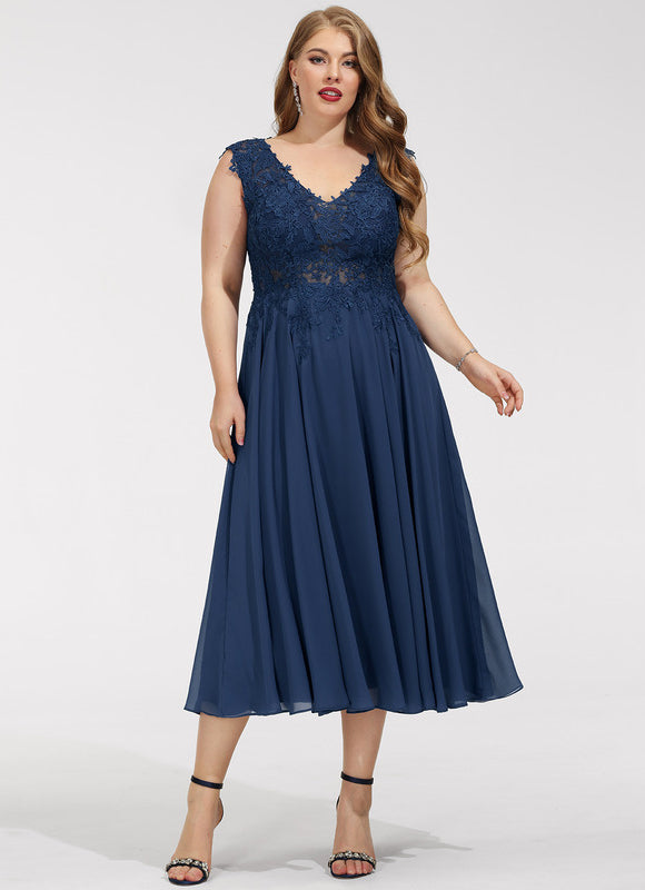 Robe Midi Élégance Nocturne - gallery 8