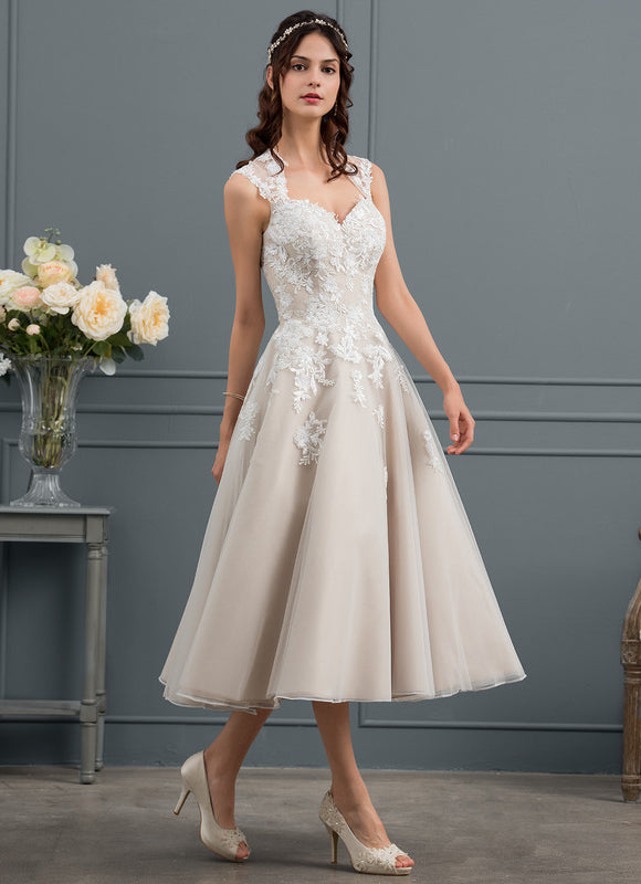 Robe Midi Écrue Enchantée