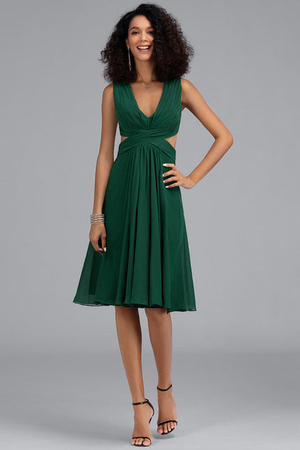 Robe Midi Vert Sauge - gallery 5