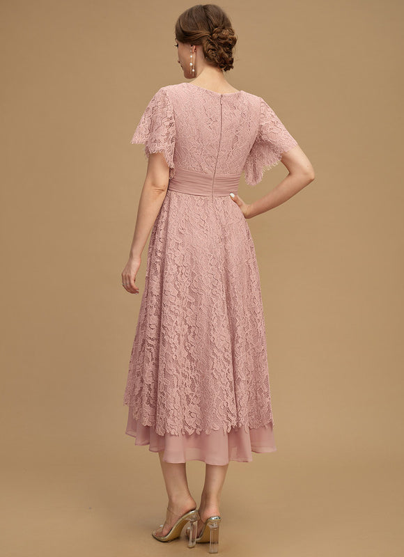 Robe Midi Délurée Écrue - gallery 2