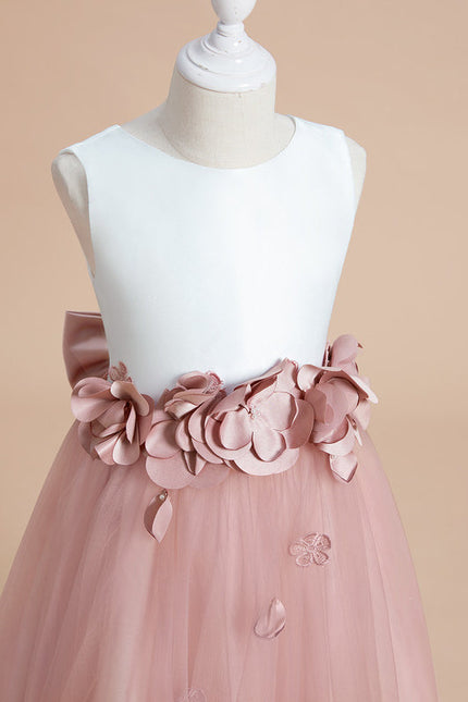 Robe Midi Fleur De Satin - gallery 7