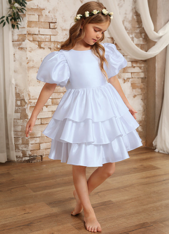 Robe Midi Satinée Volants - gallery 7