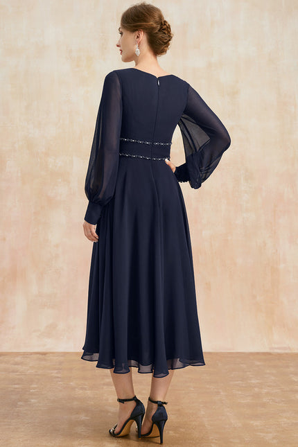 Robe Midi Mère Élégante - gallery 5