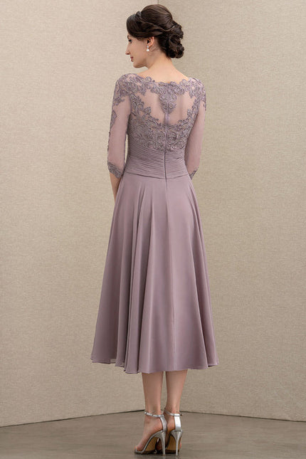 Robe Midi Violet Doux - gallery 4