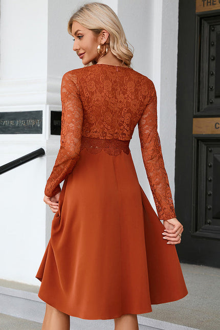 Robe Midi Terra Cuite - gallery 2