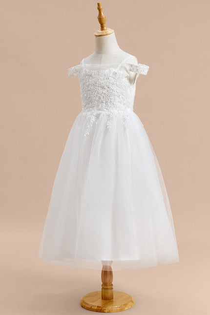Robe Midi Enfant Mariage Tulle - gallery 3