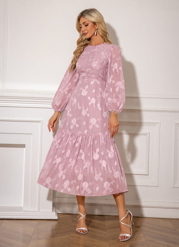 Robe Midi Chic Volants - gallery 1