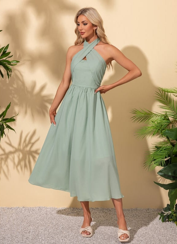 Robe Midi Bretelles Bershka - gallery 1