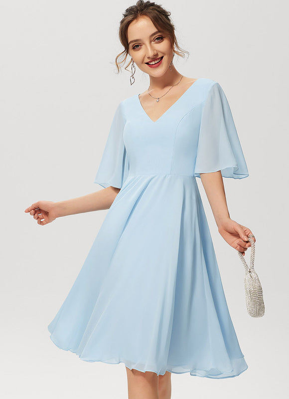 Robe Midi Aérienne Marine