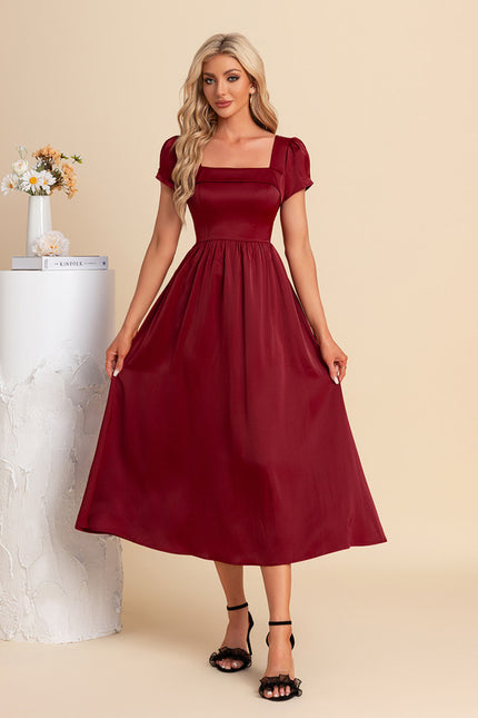 Robe Midi Émeraude Chic - gallery 2