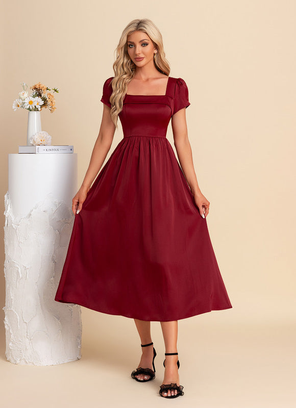 Robe Midi Émeraude Chic - gallery 2