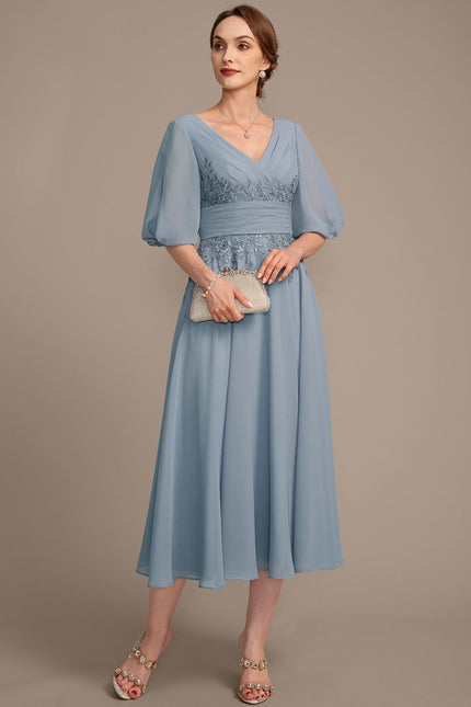 Robe Midi Céleste Douceur - gallery 5