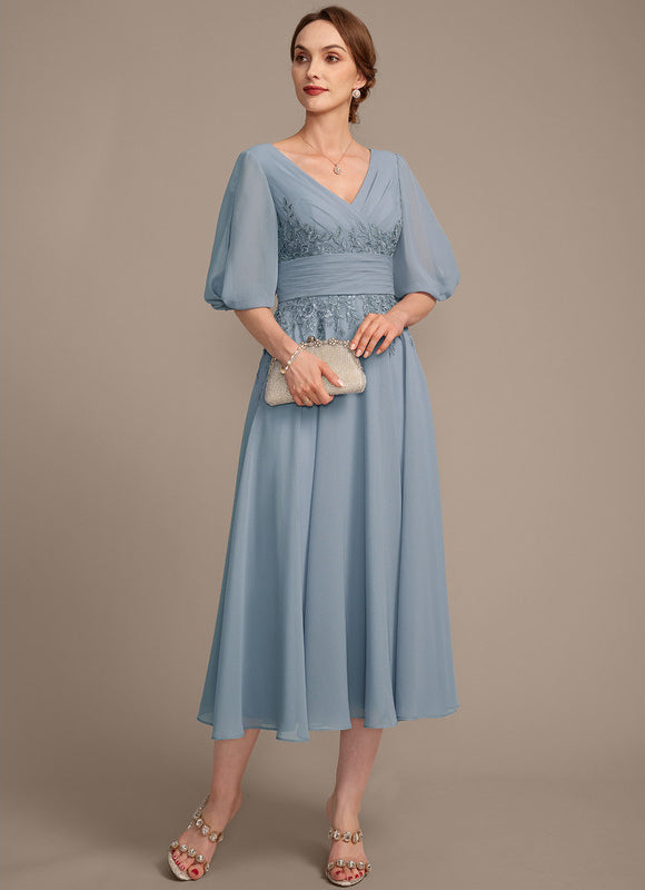 Robe Midi Céleste Douceur - gallery 5