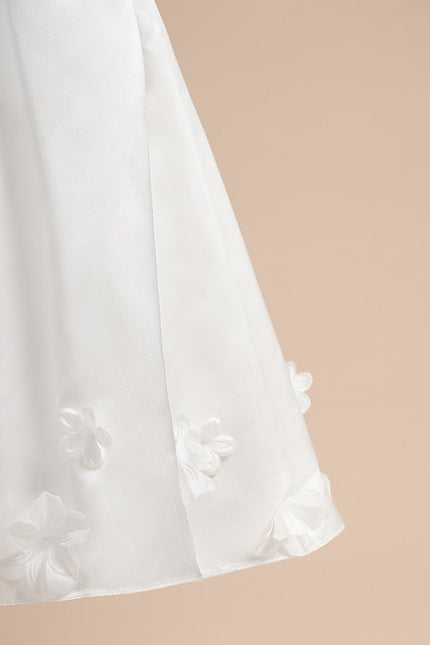 Robe Midi Satinée Enfant Chic - gallery 5