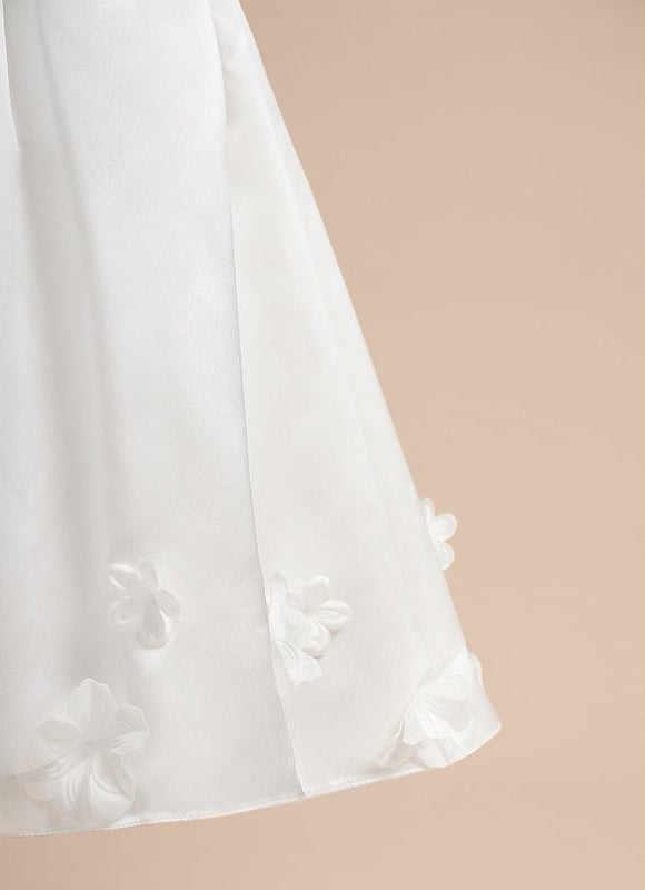 Robe Midi Satinée Enfant Chic - gallery 5