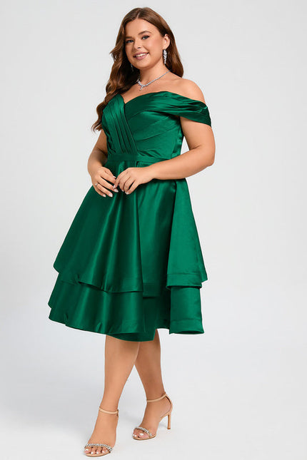 Robe Midi Émeraude Volante - gallery 7