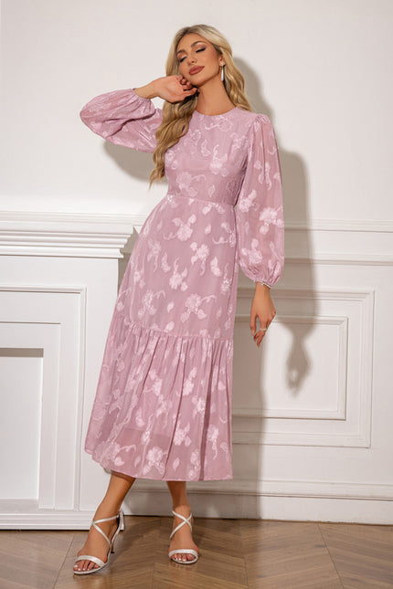 Robe Midi Chic Volants - gallery 4